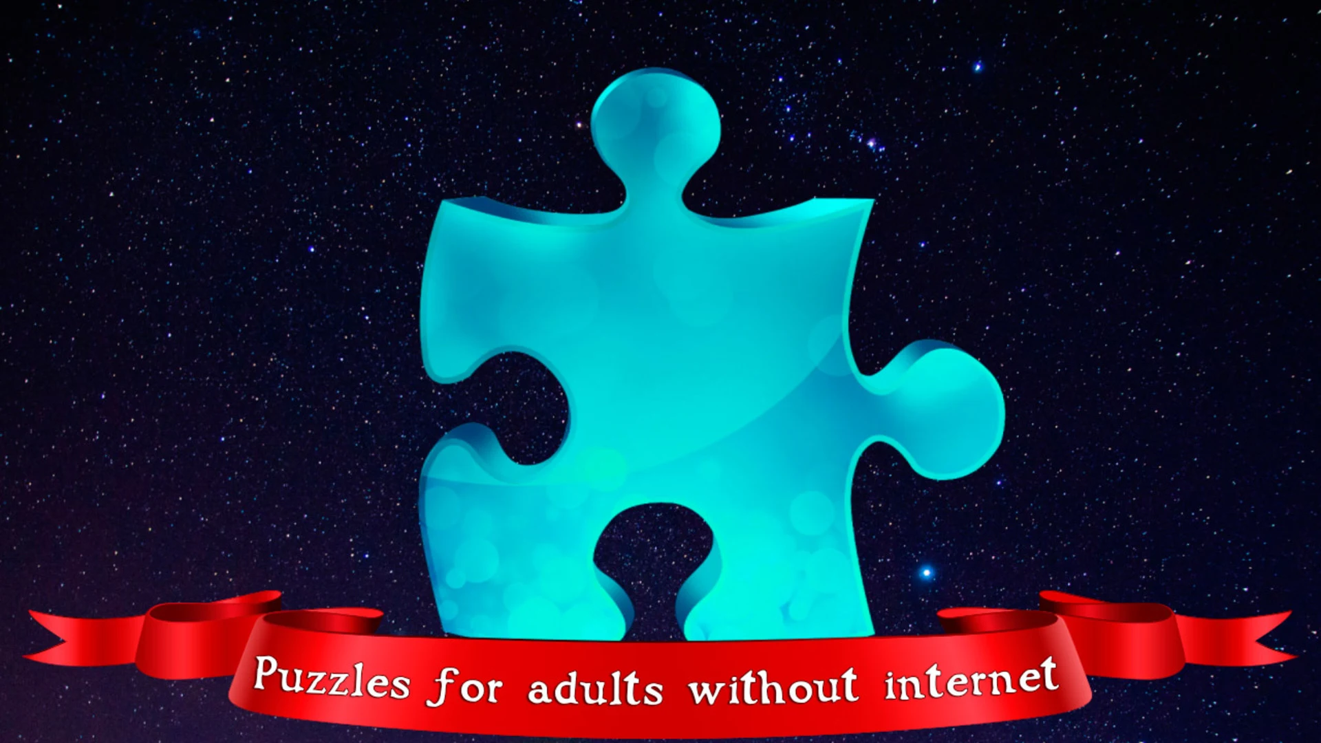 Puzzles for adults offline screenshot